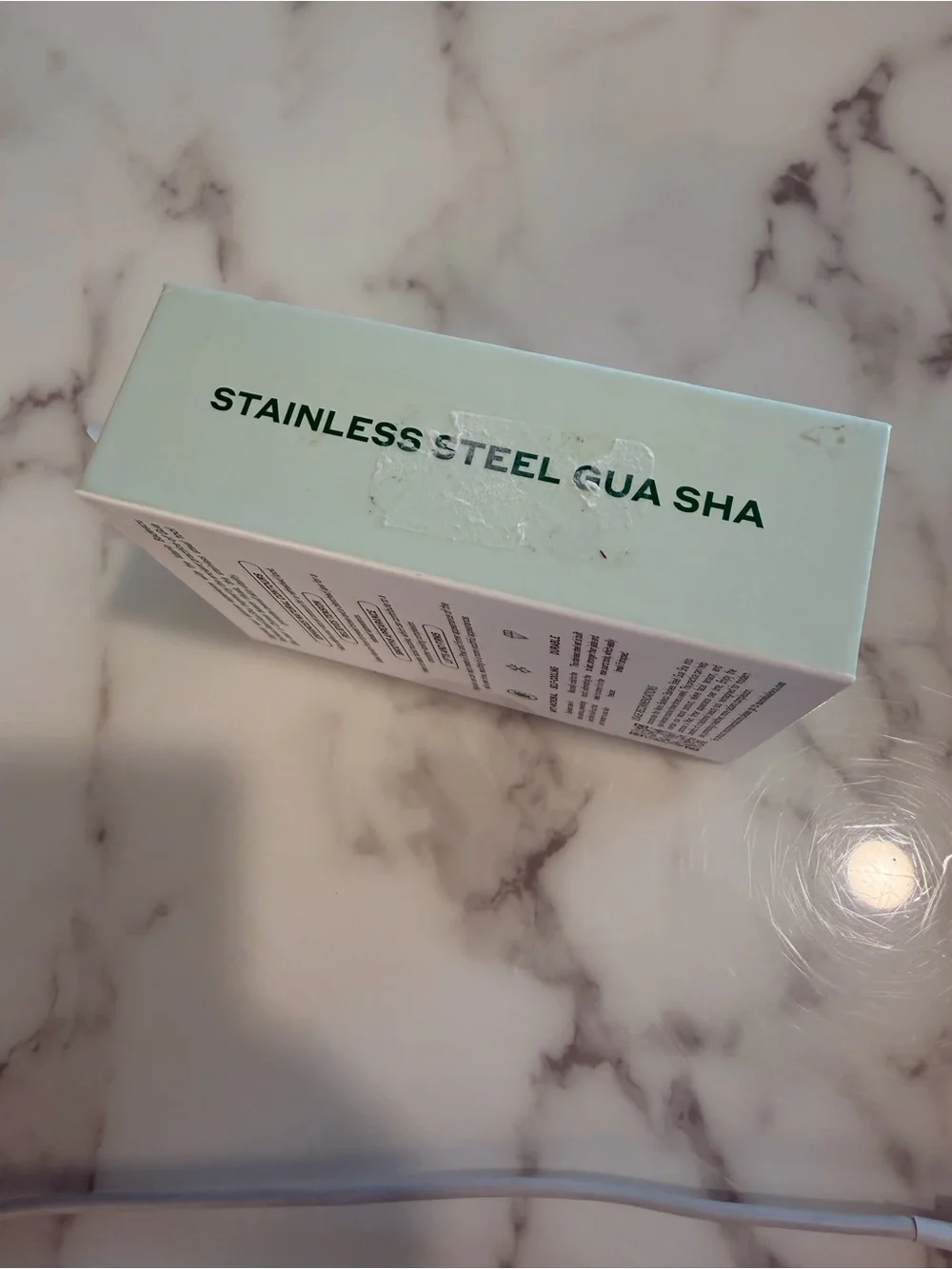 Mario Badescu Silver Stainless Steel Gua Sha - new in box